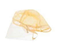 Healeved Gorra de Peluca Invisible para Mujer Gorra Elástica de Malla con Encaje Accesorios para Hacer Pelucas Suitable For Wig Making And Styling