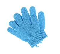 Healeved Guantes de Baño de Cinco Dedos para Ducha Exfoliante Guante de Baño Material de Microfibra para Sauna y Spa