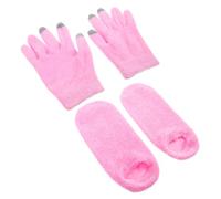 Healeved Guantes Pantalla Táctil y Mascarilla para Pies Calcetines Hidratantes para Manos y Pies Secos para Cuidado de Manos y Invierno