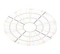 Healeved Herramienta de Cerámica para Dividir Arcilla en Partes Iguales Plantilla de Escultura de Arcilla Pequeña Separador de Cerámica para Arte Cerámico y Decoración Herramienta de