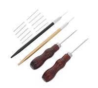 Healeved Herramienta para Implantación de Cabello en Muñecas Diseño Ergonómico, Reutilizable y Fabricada en Hierro y Madera para Estilizar Pelucas y Muñecos Cómodamente
