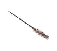 Healeved Herramienta para Teñir el Cabello Molde para Moños Accesorio para Peinados Rápidos y Fáciles Aro para Moño Giratorio Cintas Pelo Ligeras Aros Gemas de Imitación para Recogido