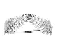 Healeved Hoja Barroca Nupcial Elegante Tocado Para Bodas Accesorio Para El Cabello Para Ocasiones Formales De Boda Adorno Para El Cabello Para Mujeres