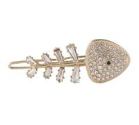 Healeved Horquilla De Espina De Pescado Pinza Para El Cabello Pinzas Para El Cabello Para Mujer Accesorio Para El Cabello Para Niñas Horquillas Para Niñas Delicada Horquilla Aleación Golden