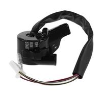 Healeved Interruptor de motocicleta: Control de interruptor de arranque/parada de la carcasa del acelerador - Conjunto de palanca de freno compatible con la motocicleta todoterreno PW50