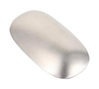 Healeved Jabón Desodorante De Inoxidable Barra Eliminadora De Olores 1 Absorbente (plateada)
