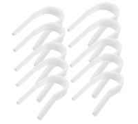 Healeved Juego 10 Clips Correctores de Nariz Plástico Duradero Forma U Soporte Ajustable para Elevación Nasal Uso Diario Accesorios Belleza Facial