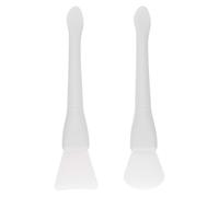 Healeved Juego de 2 Espátulas de Silicona para Sellos de Cera Herramienta Ligera y Resistente al Calor Cuchara Espátula Pequeña para Limpieza Precisa en Manualidades y Sellado de Lacre