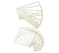 Healeved Juego De 2 Moldes de Cerámica de Madera para Placas de Arcilla Geometría Concéntrica, Bordes Precisos y Uso Versátil para Proceso Creativo y Alfarería Manual