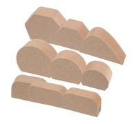 Healeved Juego de 9 Moldes Manuales Reutilizables para Asas de Tazas de Cerámica Herramientas para Formar Asas de Platos y Vasos Molde Práctico para DIY Escuela y Cerámica