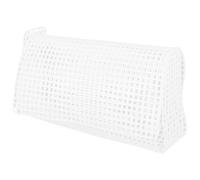 Healeved Juego de Láminas de Malla de Plástico para Costura de Bolsas DIY Láminas de Lona Plástica de 185 CM Cuadrícula de 4 MM Material Resistente y Multifuncional para Ganchillo y