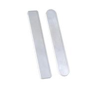 Healeved Juego De Limas De Vidrio Para Manicura 2 Piezas De Pulidores Para Lijar Y Quitar Objetos Artísticos