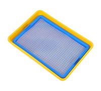 Healeved Juego de Marco de Plástico para Hacer Papel para Kit de Manualidades Pantalla Plástica para Pulpa Casera Materiales Creativos para Proyectos Familiares de Arte y Suministros Stem