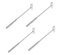 Healeved Juego de Pequeños Reloj Martillo de Multifuncional de Aleación de Zinc Herramientas de Reparación de Joyas 4 Piezas