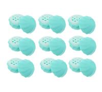 Healeved Juego de recipientes de bolas con 10 tubos vacíos para un agarre cómodo natural para viajes