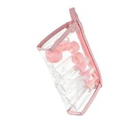 Healeved Juego Práctico De Botellas Vacías Para Cosméticos 11 Piezas Tamaño Compacto Color Rojo Para Cuidado Piel, Loción y Crema Portátiles Para Viajes y Uso Diario