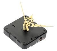 Healeved Kit Completo de Mecanismo para Reloj de Pared Movimiento Silencioso, Manecillas Pequeñas y Rosca de 8 MM, para Reparación y Bricolaje en Relojes Pequeños