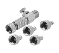 Healeved Kit De Accesorios Para Pistola Pulverizadora Adaptador De Manguera Acoplador Rápido Para Aerógrafo Accesorio De Conexión Rápida Para Aerógrafo Desconexión Rápida Para