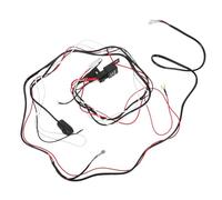 Healeved Kit de Cableado para Barra de Luces LED de Coche 12v Interruptor de para Faros Antiniebla y Luces de Trabajo Compatible Vehículos Todoterreno Eléctrico Relé