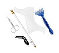 Healeved Kit De Cuidado De Con Peine Lápiz Para y Sacapuntas Herramienta De Aseo Para Hombres Para Profesional y Doméstico