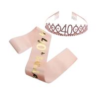 Healeved Kit Exclusivo de con Banda de 'reina del Cumpleaños' Decoraciones de Fiesta de Moda para