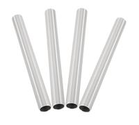 Healeved Kit Reparación Varillas Tienda Campaña 4 Piezas Tubo Aleación Aluminio Conexión Resistente Accesorios para Reparación al Aire Libre Camping