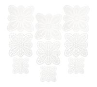 Healeved Láminas Cuadriculadas de Lona de Malla Plástica en Forma de 15 Piezas Material Plástico Resistente y Versátil para Coser y Tejer para Manualidades