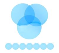 Healeved Láminas de Filtro para Faros Azul Oceánico 10 Piezas 12 Cm Película Difusora de Luz Cálida Resistente al Calor para Iluminación Ambiental en Hogar y Fotografía