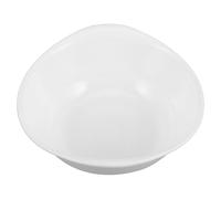 Healeved Lavabo Portátil de Acrílico Blanco Apilable Diseño Ovalado Único para Lavarse la Cara en Cocina y Viajes