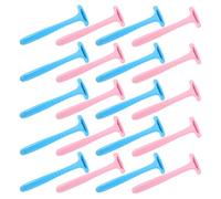 Healeved Limas para Pies Profesionales 30 Unidades Raspador de Piel Muerta para Pedicura Removedor de Callos Portátil Colores Azul y Rosa Herramienta Exfoliante Ergonómica para Cuidado