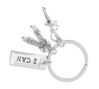 Healeved Llavero Artesanal de Aleación Zapatilla de Ballet Rosa Colgante Decorativo para Mujer Llavero Bailarina de Ballet Adecuado como Recuerdo Accesorio para Mochila Obsequio para