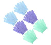 Healeved Manoplas Exfoliantes para Baño 12 Piezas Nylon Suave Multicolor Guantes para Masajear Piel Limpieza Corporal Ducha Uso Diario Cuidado Personal Unisex