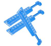 Healeved Marcadores de Puntuación Portátiles para Futbolín, Juego de 3 Unidades de Plástico Azul, Accesorios Multiusos para Mesa de Futbol, Contador de Puntos Compacto para Sala de
