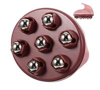 Healeved Masajeador de Puntos para Cuello y Piernas Rodillo Manual, Compacto para Estimular Circulación y Uso en Terapias Corporales