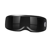 Healeved Masajeador Eléctrico de Ojos Recargable Banda Ajustable 200mah, Masaje Shiatsu y Presión de Aire para Aliviar Fatiga Ocular, Estrés y Bolsas, Uso en Trabajo, Estudio y Descanso