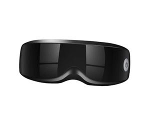 Healeved Masajeador Eléctrico de Ojos Recargable Banda Ajustable 200mah, Masaje Shiatsu y Presión de Aire para Aliviar Fatiga Ocular, Estrés y Bolsas, Uso en Trabajo, Estudio y Descanso