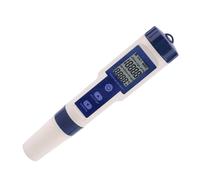 Healeved Medidor Digital de Salinidad y Temperatura para Agua Marina Probador de Sensor de Sonda de Alta Precisión Resistente al Agua para Acuarios Piscinas y Laboratorios