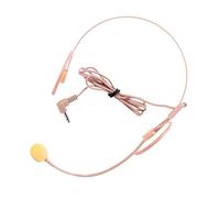 Healeved Micrófono de Diadema Cable para Hablar y Cantar, Auricular Color Piel, Micrófono Montado Cabeza para Profesores y Presentaciones, Amplificador de Voz Portátil