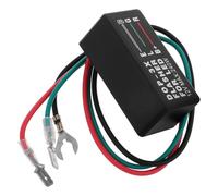 Healeved Módulo de Señal LED para Motocicleta Dop-3x Instalación Fácil y Resistente a Impactos, Controlador Electrónico para Intermitentes Laterales en Plástico Negro