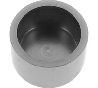 Healeved Molde de Fundición de Lingotes de Grafito Circular 50X30Mm para Metales No Ferrosos Kit de Fundición de Metal Uso Educativo y Refinación Plata Cobre Oro