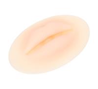 Healeved Molde de labios práctica de tatuajes en la piel diorama práctica de la piel modelos tatuajes de piel falsos labios de silicona rostro piel falsa cuero falso módulo 3d gel de sílice