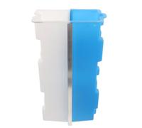 Healeved Molde de plástico para ladrillos de cemento para proyectos de construcción de bricolaje, construcción de muros exteriores, molde para fundición de baldosas de hormigón para pavimentos