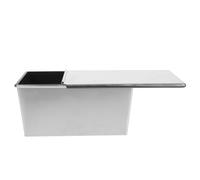 Healeved Molde para Pan Antiadherente de Aluminio 500 Tapa Molde Metálico para Tostadas y Pan Sartén para Tostar Utensilio para Hornear en Cocina y Comedor