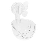 Healeved Organizador De Esponjas De Maquillaje Transparente Soporte De Almacenamiento Para Dormitorio y Baño Estante Para Puff De Sin Perforación Diseño Elegante y Práctico