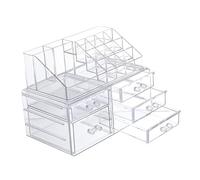 Healeved Organizador De Maquillaje Multifuncional para Cosméticos y Joyería para Mesas De Dormitorio y Almacenamiento De Belleza