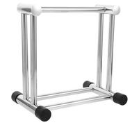 Healeved Organizador de Perchas de Plástico para Armario, Soporte Compacto de 25 Cm para Dormitorio y Hogar, Almacenamiento Práctico para Colgar Ropa y Ahorrar Espacio en Armarios