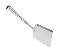 Healeved Pala para Cenizas de Acero Inoxidable Plata Construcción Reforzada y Fácil de Limpiar para Uso Agrícola y Doméstico en Jardín y Barbacoa