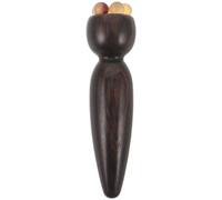 Healeved Palo de masaje ocular de madera: Masajeador de sándalo - Instrumento de belleza portátil para el cuidado de los ojos, reduce la hinchazón y reafirma la piel