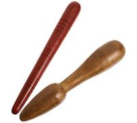 Healeved Palos de Madera para Reflexología Podal 2piezas, Herramientas de Masaje Ligeras y Exquisitas para Uso en Casa y Viaje, Ideales para Aliviar el Estrés y Callos