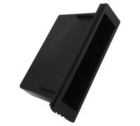 Healeved Panel Din Simple para Coche Compartimento para Radio y Estéreo Marco para Almacenamiento de Audio Caja Organizadora para Consola de Auto Compatible con Mp3 y Dvd Acabado